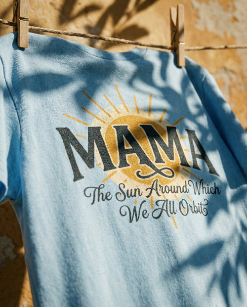 Γυναικείο T-shirt με στάμπα ΜΑΜΑ