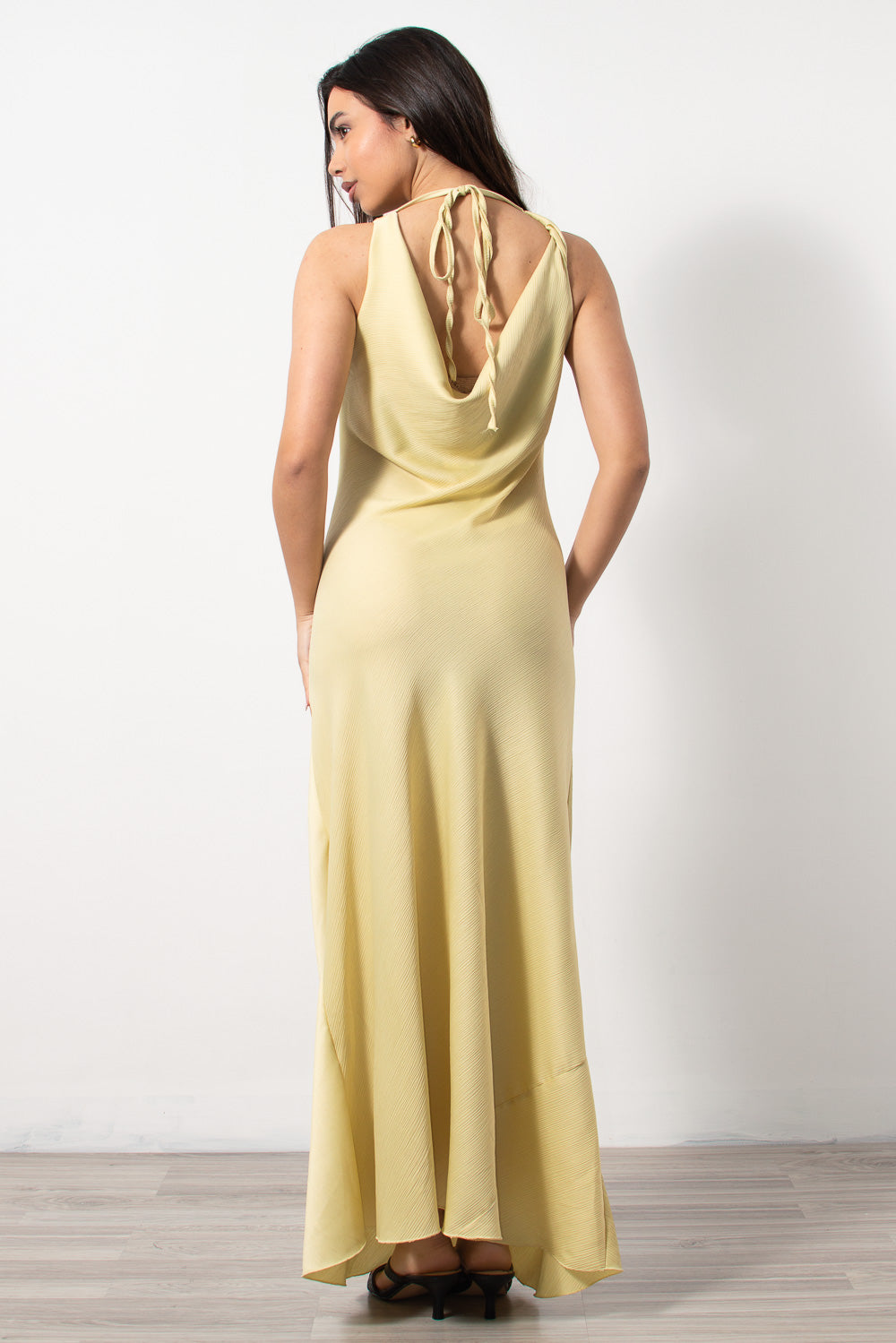 makry saten slip dress ntrape kitrino - Silla Jo