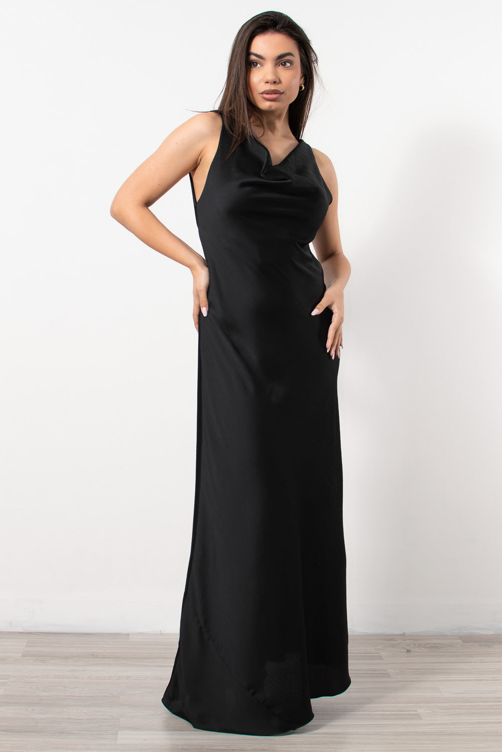 makry saten slip dress ntrape mayro - Silla Jo