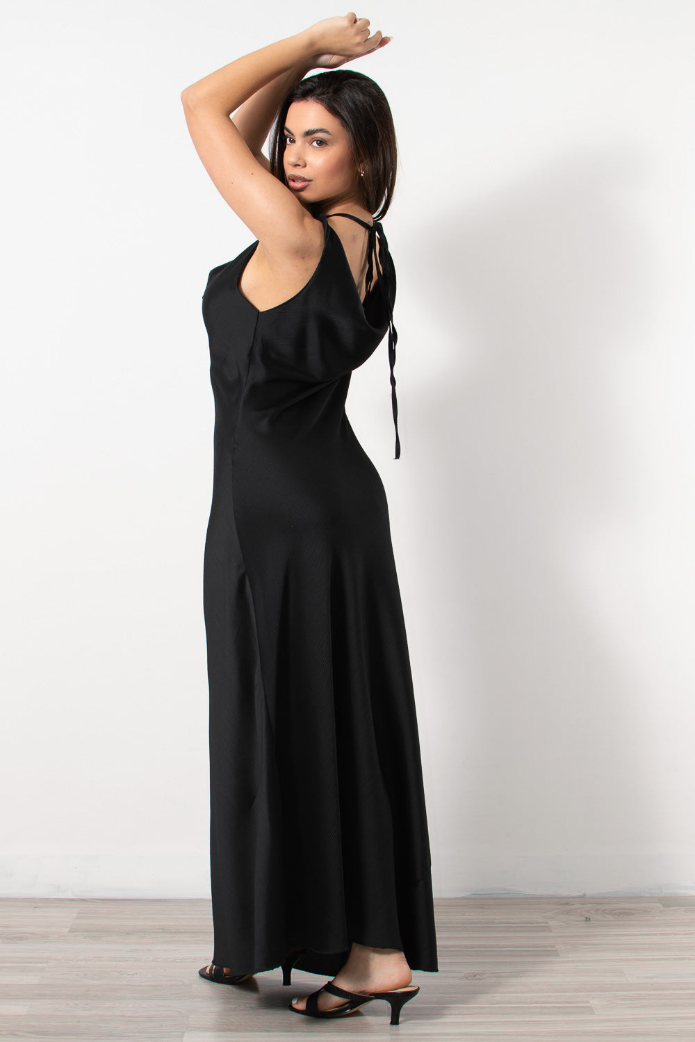 makry saten slip dress ntrape mayro - Silla Jo