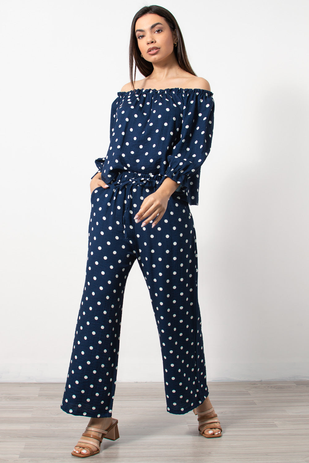 poua co ord set me pantelona mple - Silla Jo