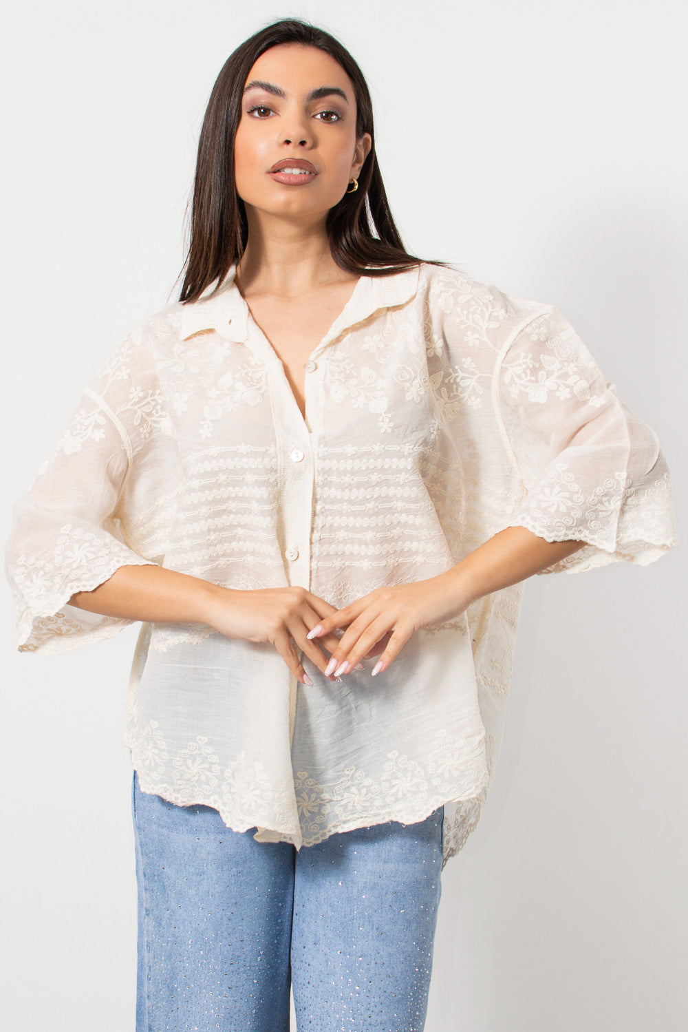 poykamiso vamvakero kentimeno krem - Silla Jo