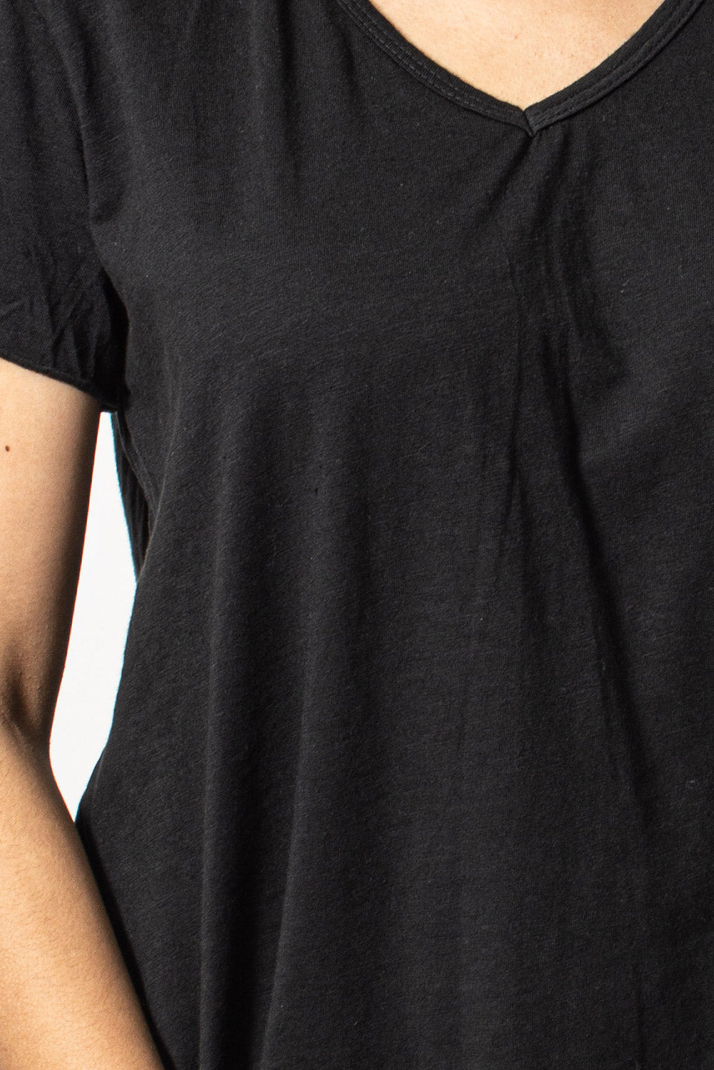 T-Shirt φλάμα βαμβακερό σε μαύρο | Silla Jo