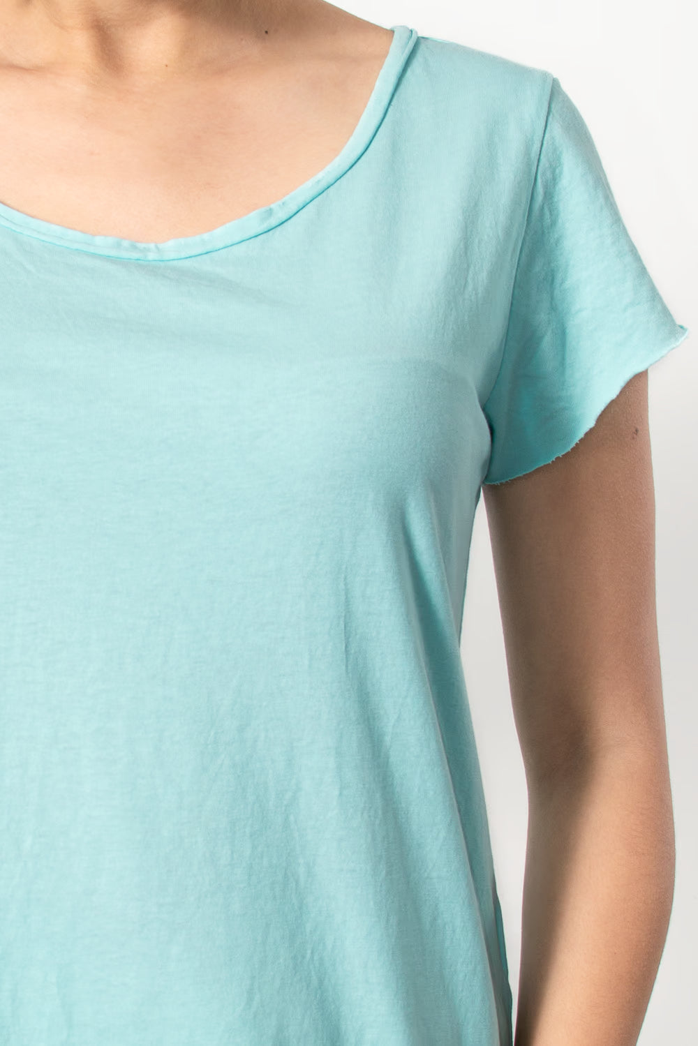 T-Shirt βαμβακερό φλάμα σε Μπλε | Silla Jo